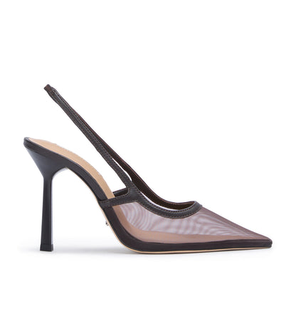 New Arrivals Tony Bianco Glide Choc Nylon/Choc