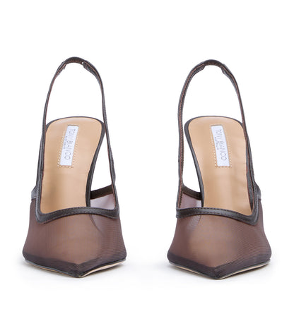 New Arrivals Tony Bianco Glide Choc Nylon/Choc