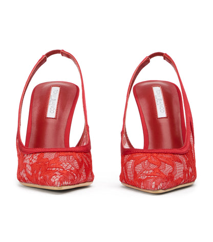 New Arrivals Tony Bianco Noni Red Brocade