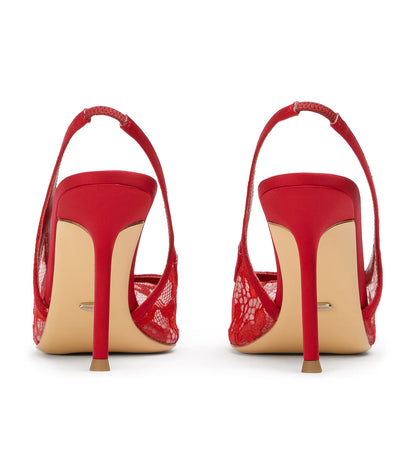 New Arrivals Tony Bianco Noni Red Brocade