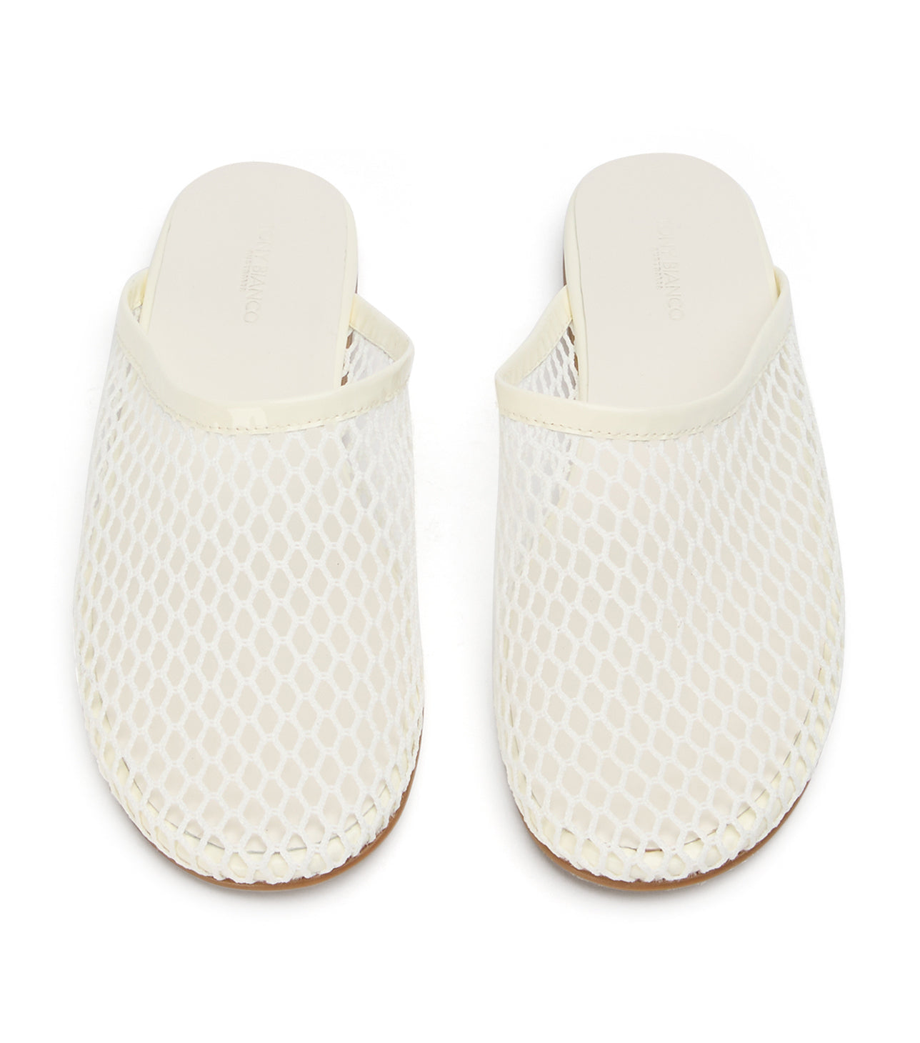 New Arrivals Tony Bianco Minaj White Mesh/Patent