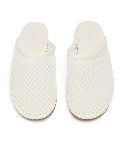 New Arrivals Tony Bianco Minaj White Mesh/Patent