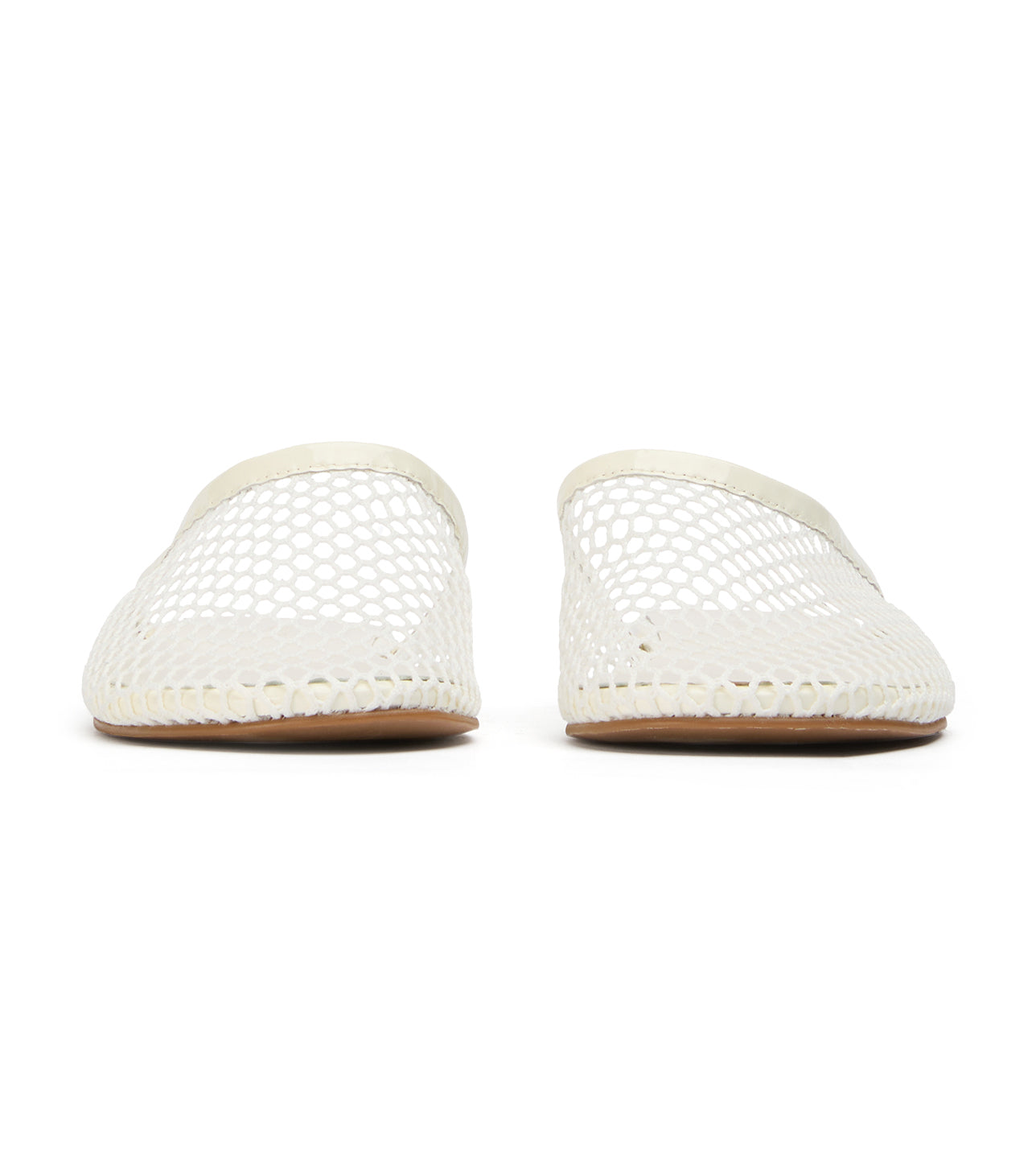 New Arrivals Tony Bianco Minaj White Mesh/Patent