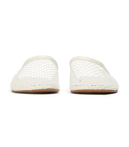 New Arrivals Tony Bianco Minaj White Mesh/Patent
