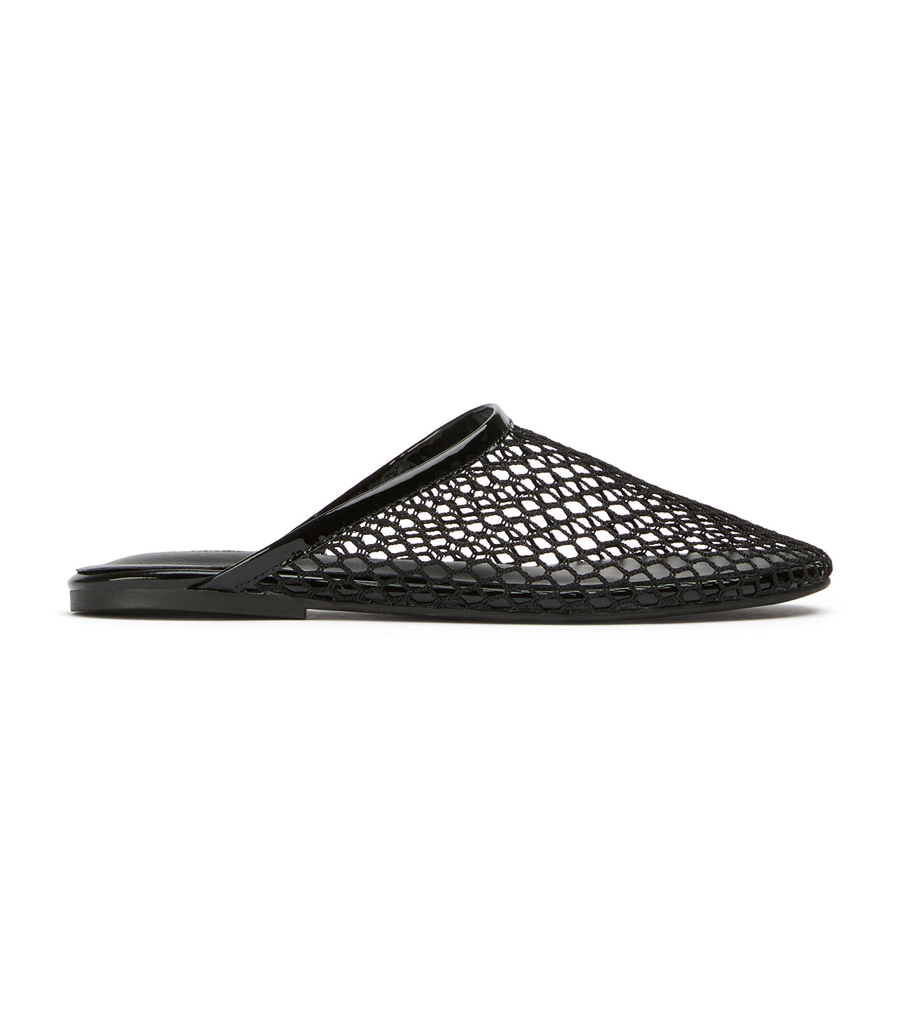 New Arrivals Tony Bianco Minaj Black Mesh/Patent