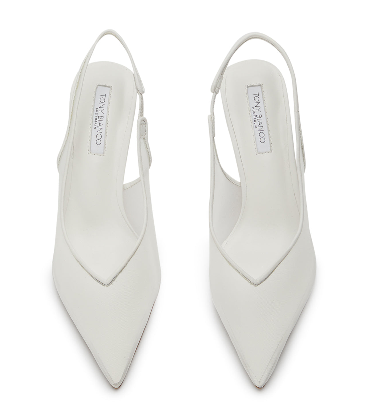 New Arrivals|Heels Tony Bianco Breeze White Nylon Heels