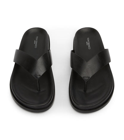 New Arrivals|Flats Tony Bianco Loop Black Sandals