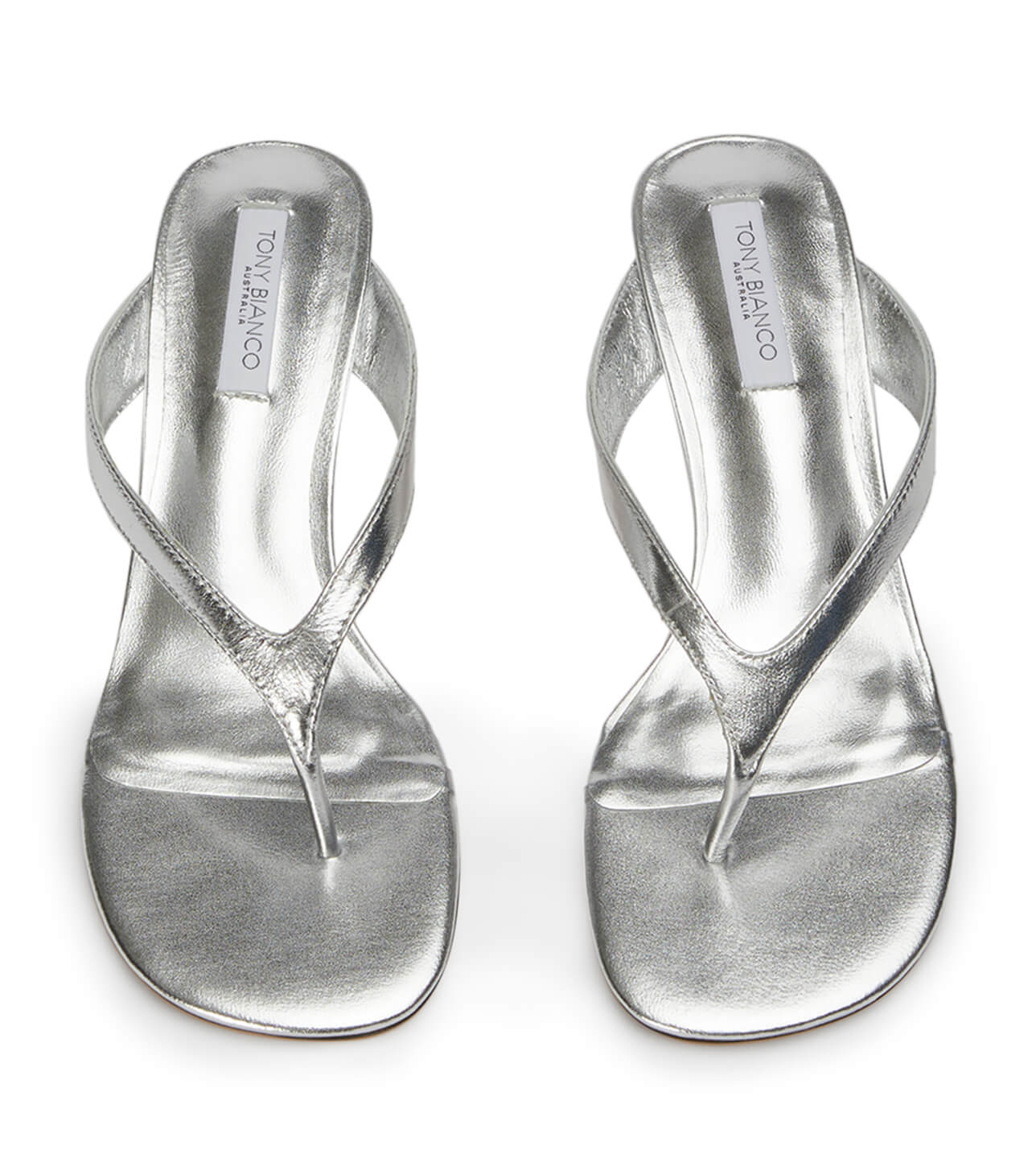 New Arrivals|Heels Tony Bianco Krista Silver Nappa Metallic Heels