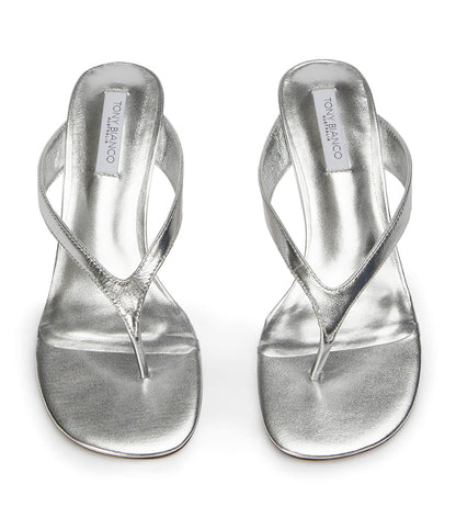 New Arrivals|Heels Tony Bianco Krista Silver Nappa Metallic Heels