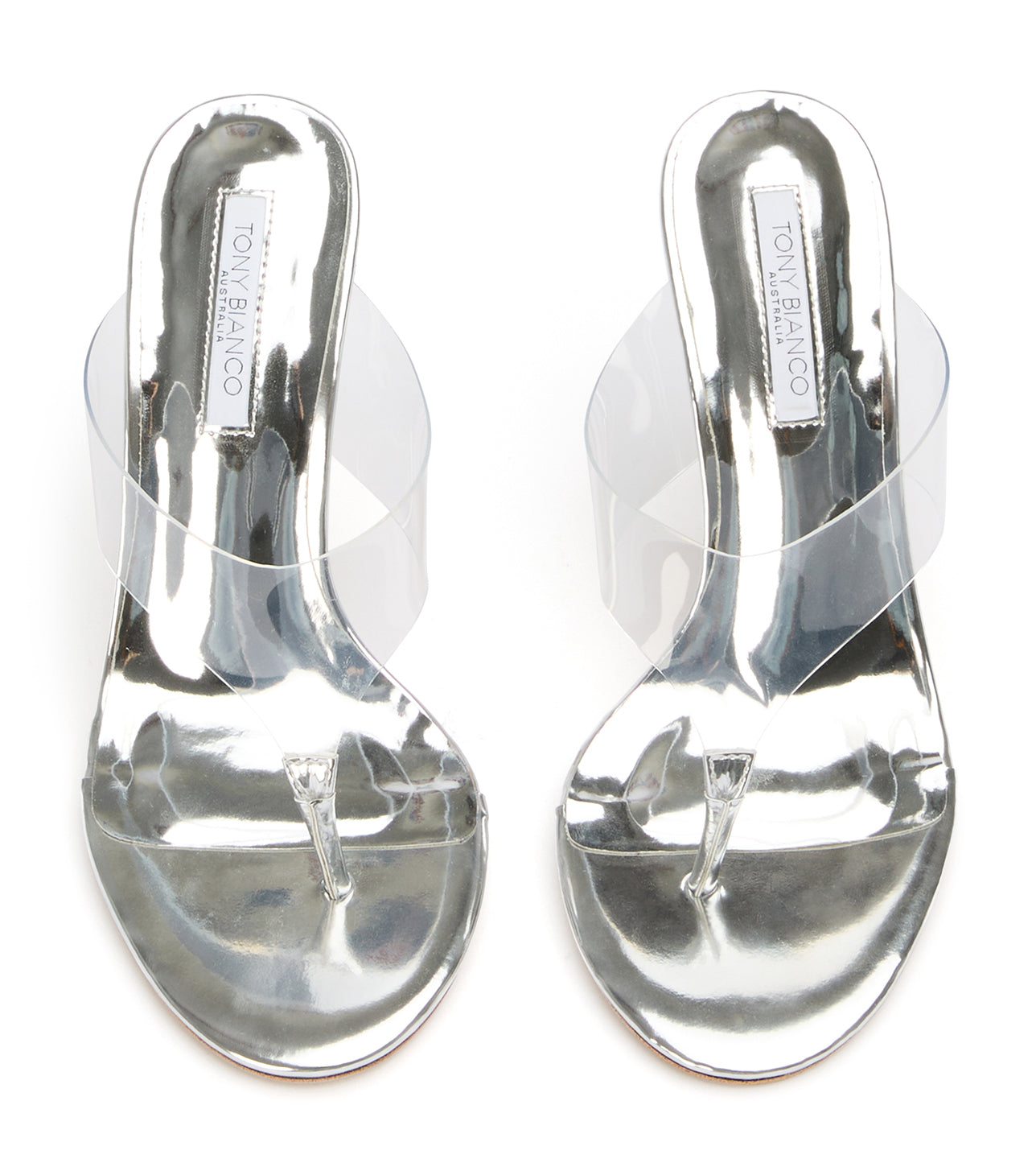 New Arrivals|Heels Tony Bianco Dolli Clear Vinylite/Silver