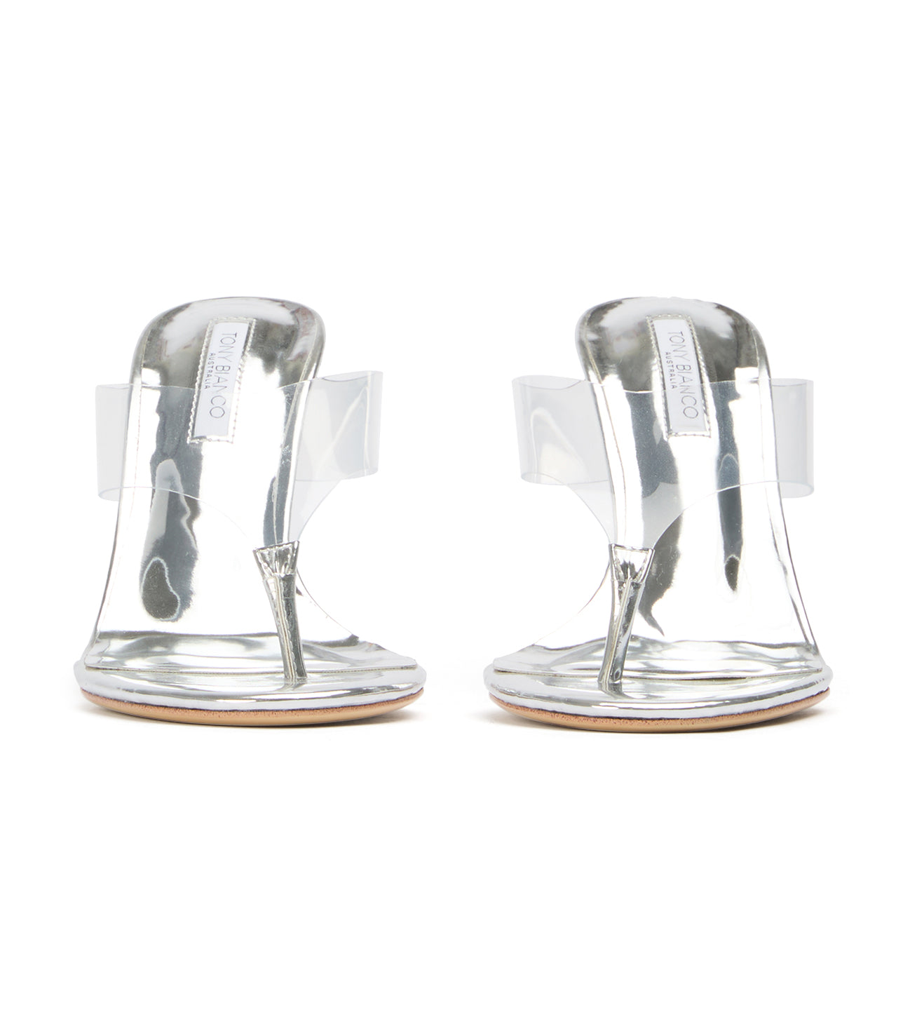 New Arrivals|Heels Tony Bianco Dolli Clear Vinylite/Silver