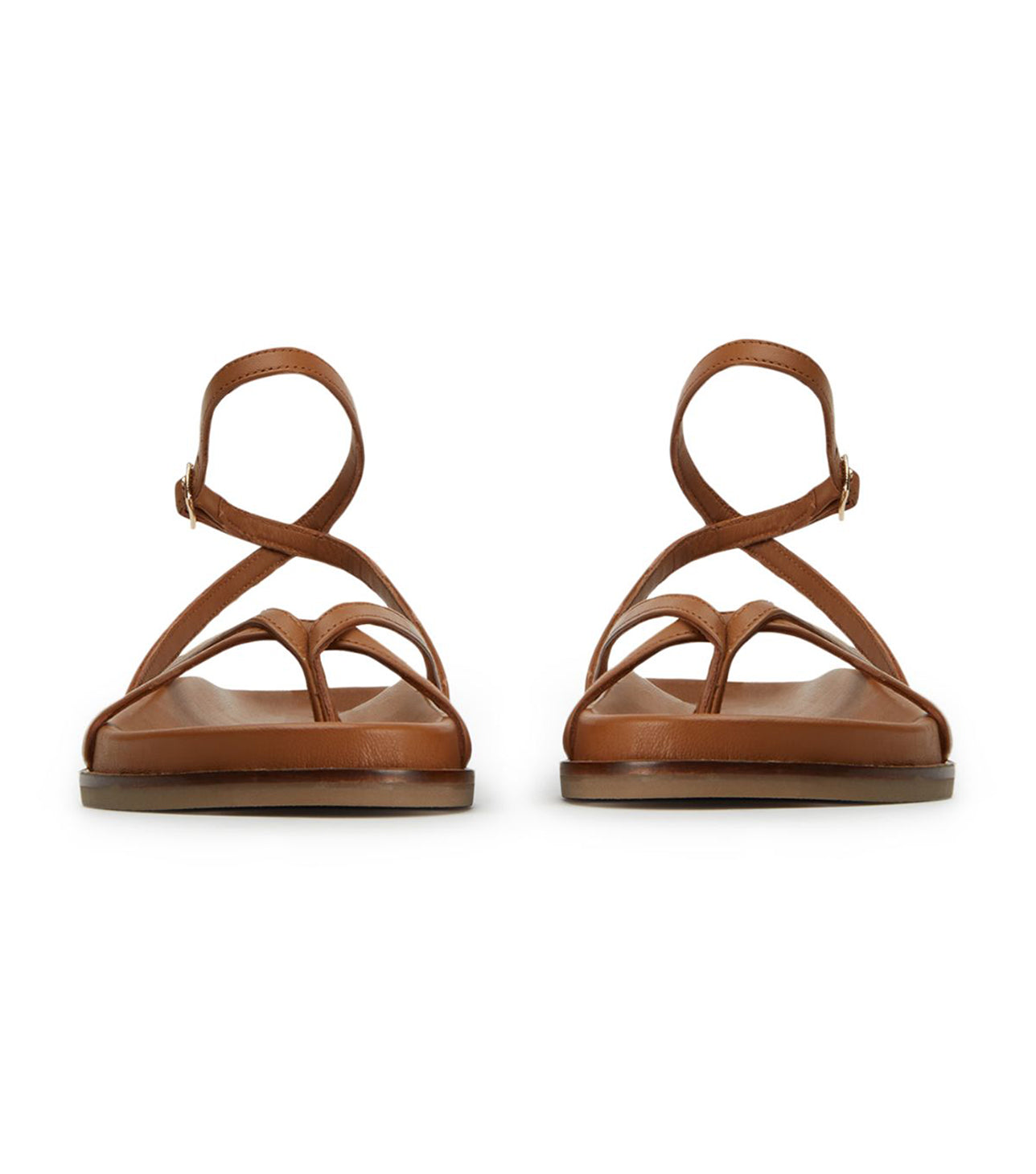 New Arrivals|Flats Tony Bianco Lucie Tan Nappa Sandals