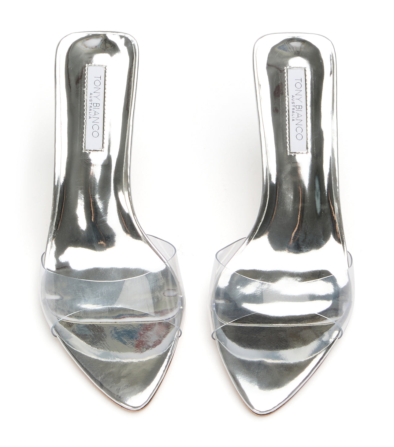 New Arrivals|Heels Tony Bianco Hallie Clear Vinylite/Silver