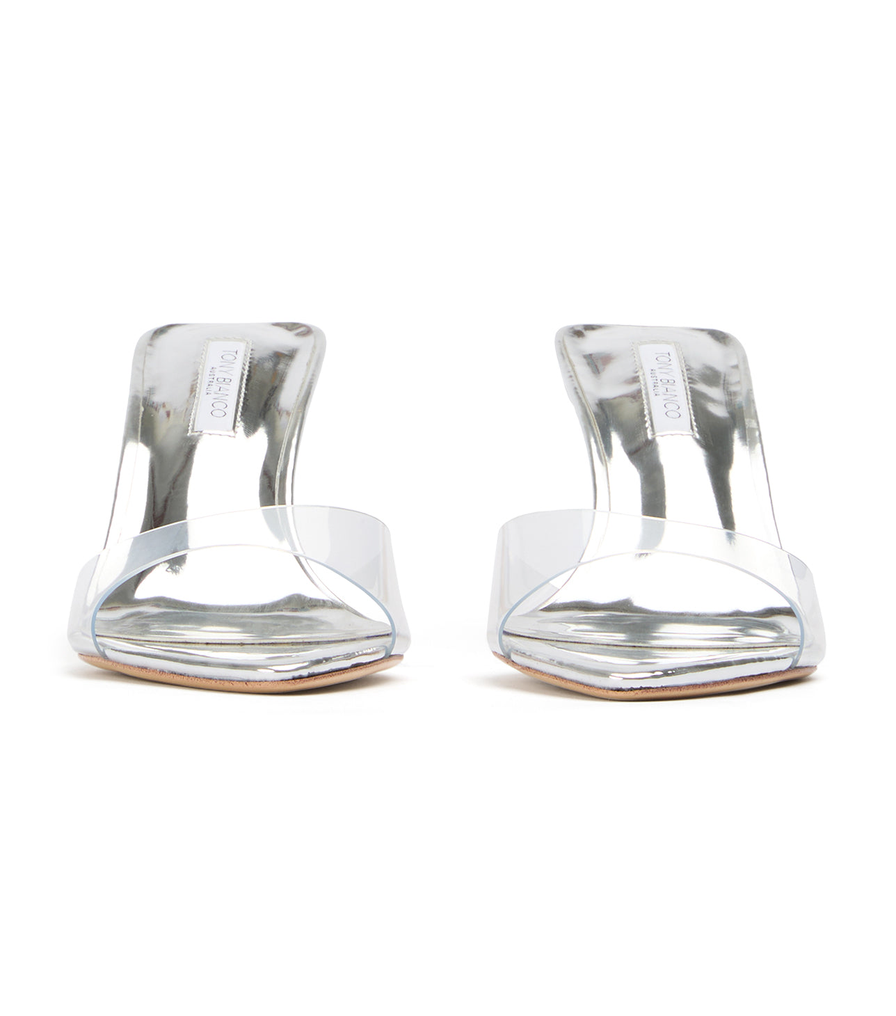 New Arrivals|Heels Tony Bianco Hallie Clear Vinylite/Silver