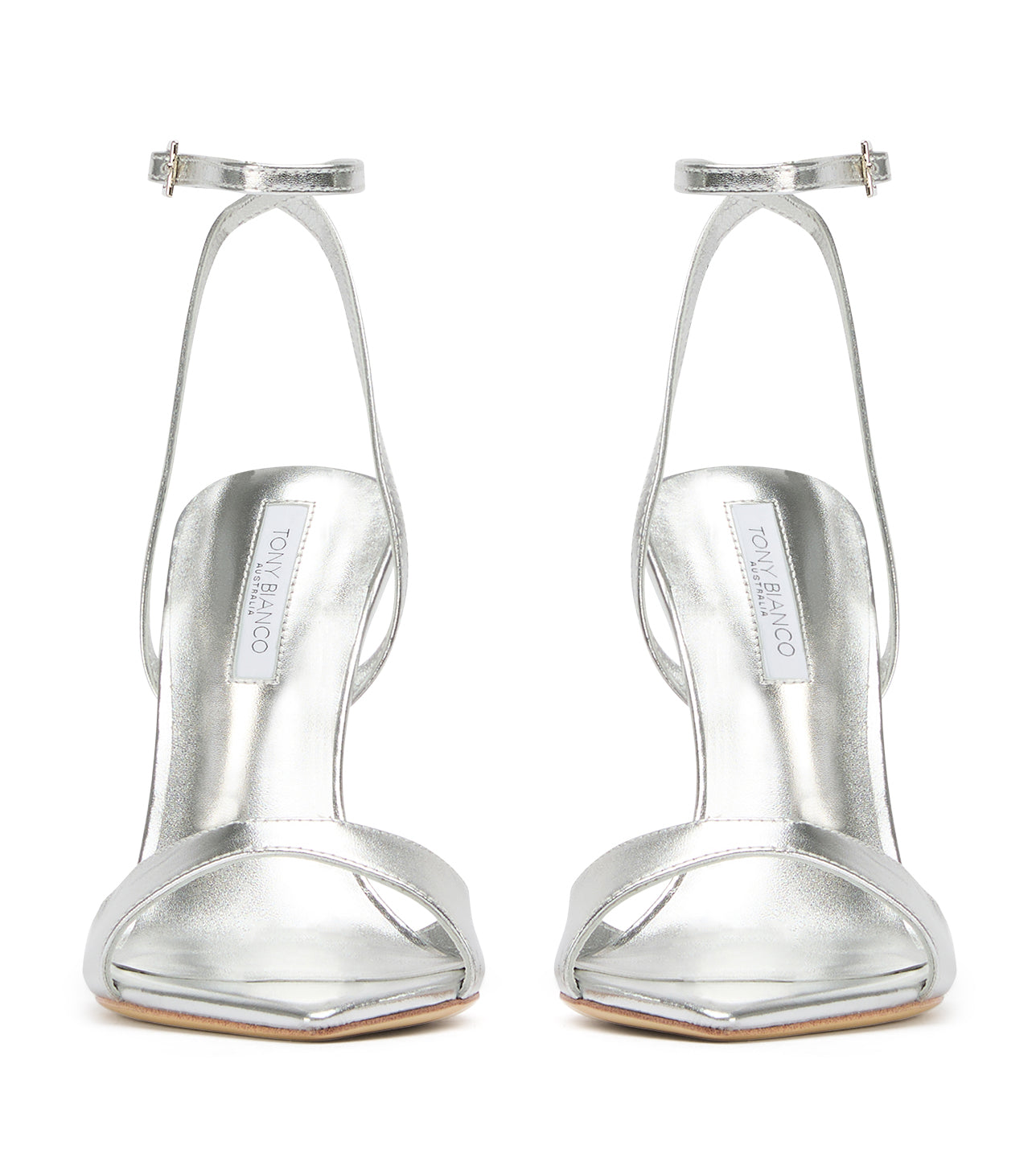 New Arrivals|Heels Tony Bianco Molly Silver Nappa Metallic