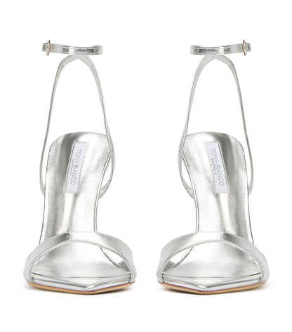 New Arrivals|Heels Tony Bianco Molly Silver Nappa Metallic