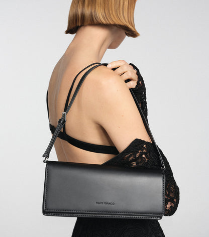 New Arrivals|Handbags Tony Bianco Lizzie Black Smooth