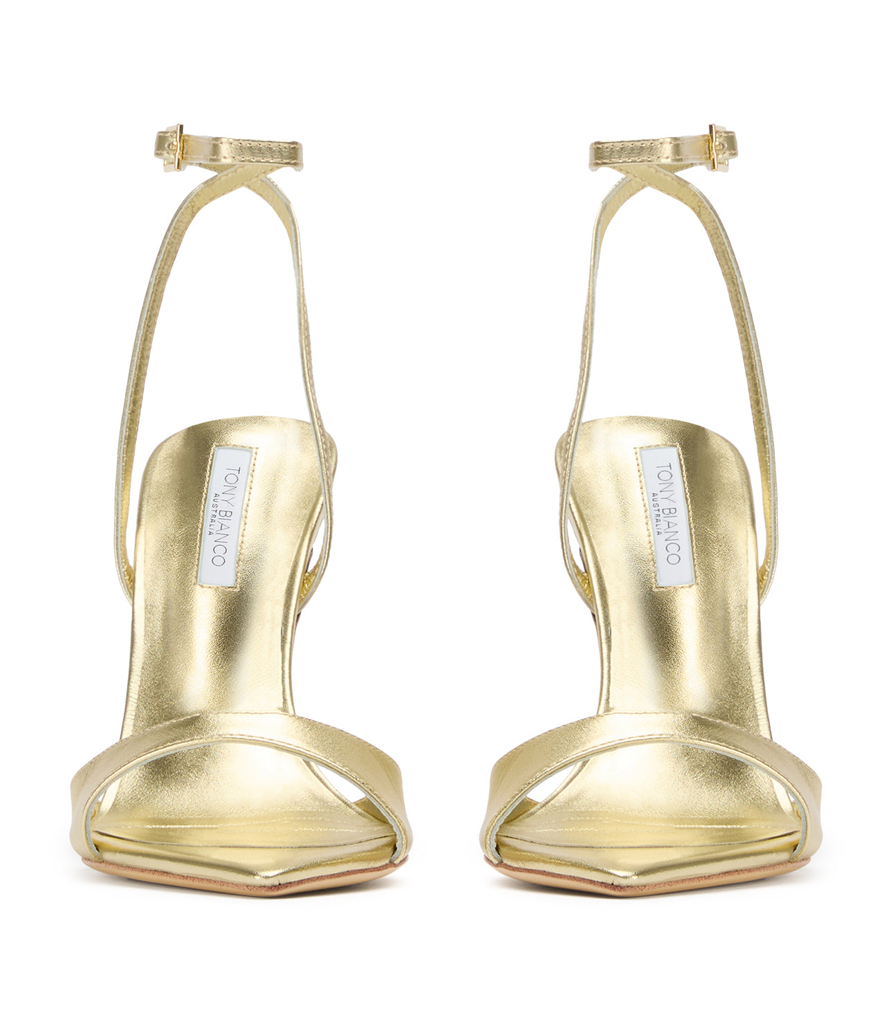 New Arrivals|Heels Tony Bianco Molly Gold Nappa Metallic