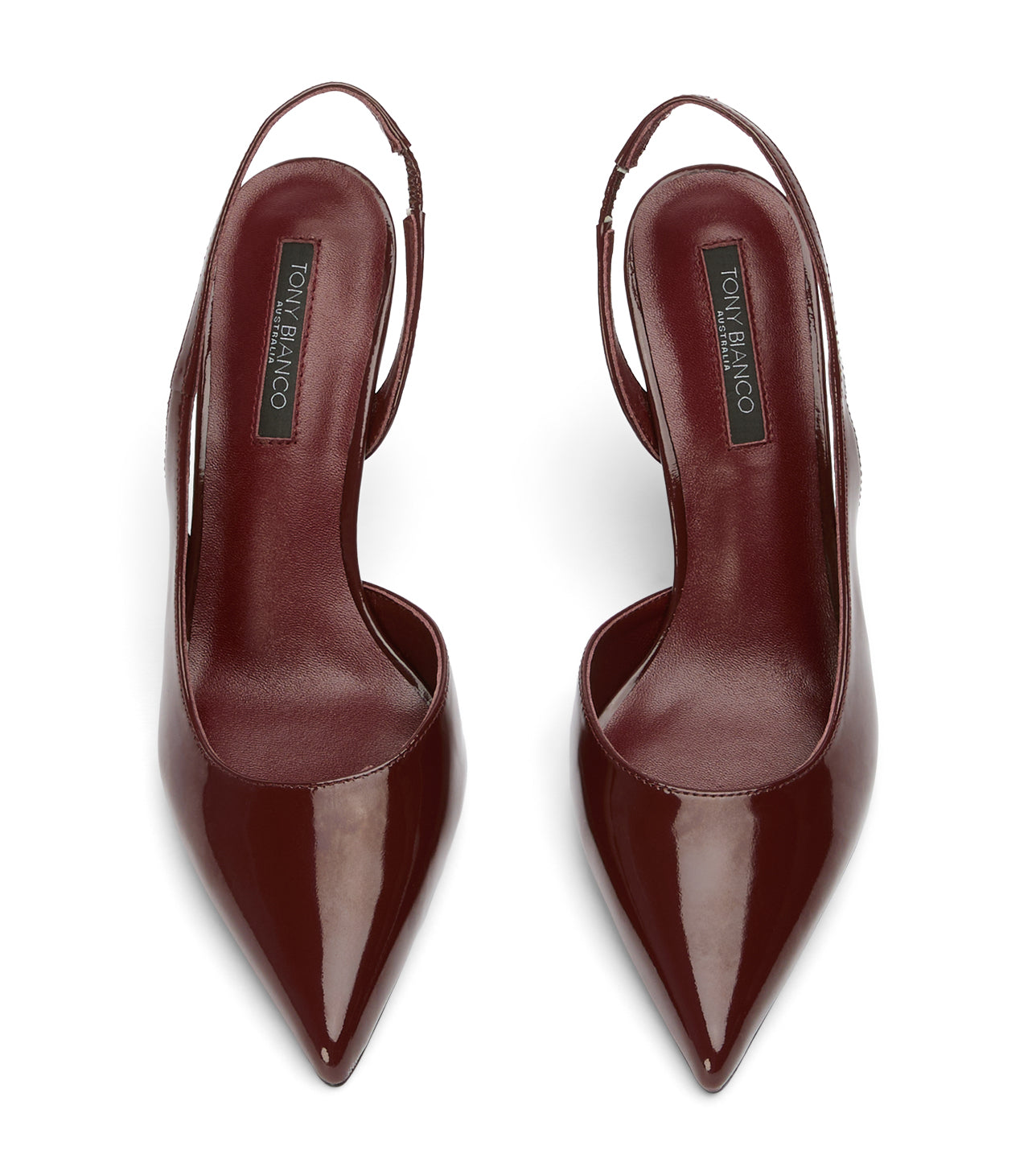 New Arrivals Tony Bianco Peta Vino Patent