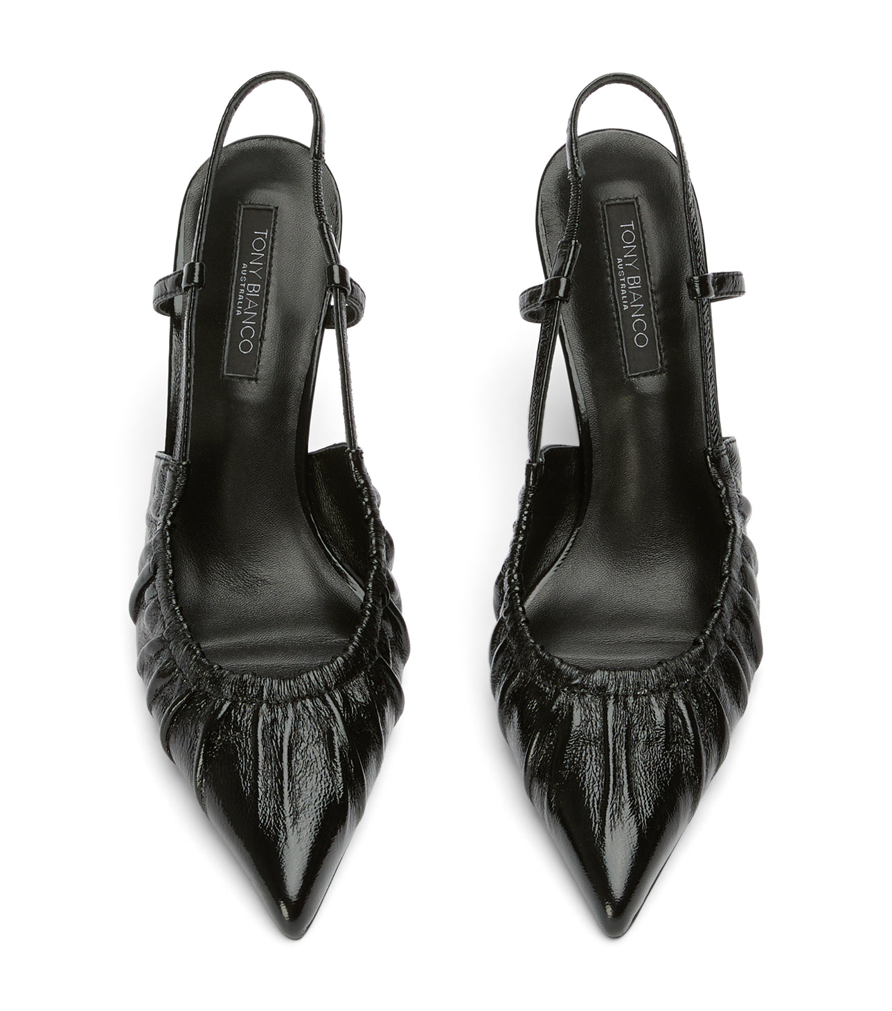New Arrivals Tony Bianco Presh Black Nappa Patent