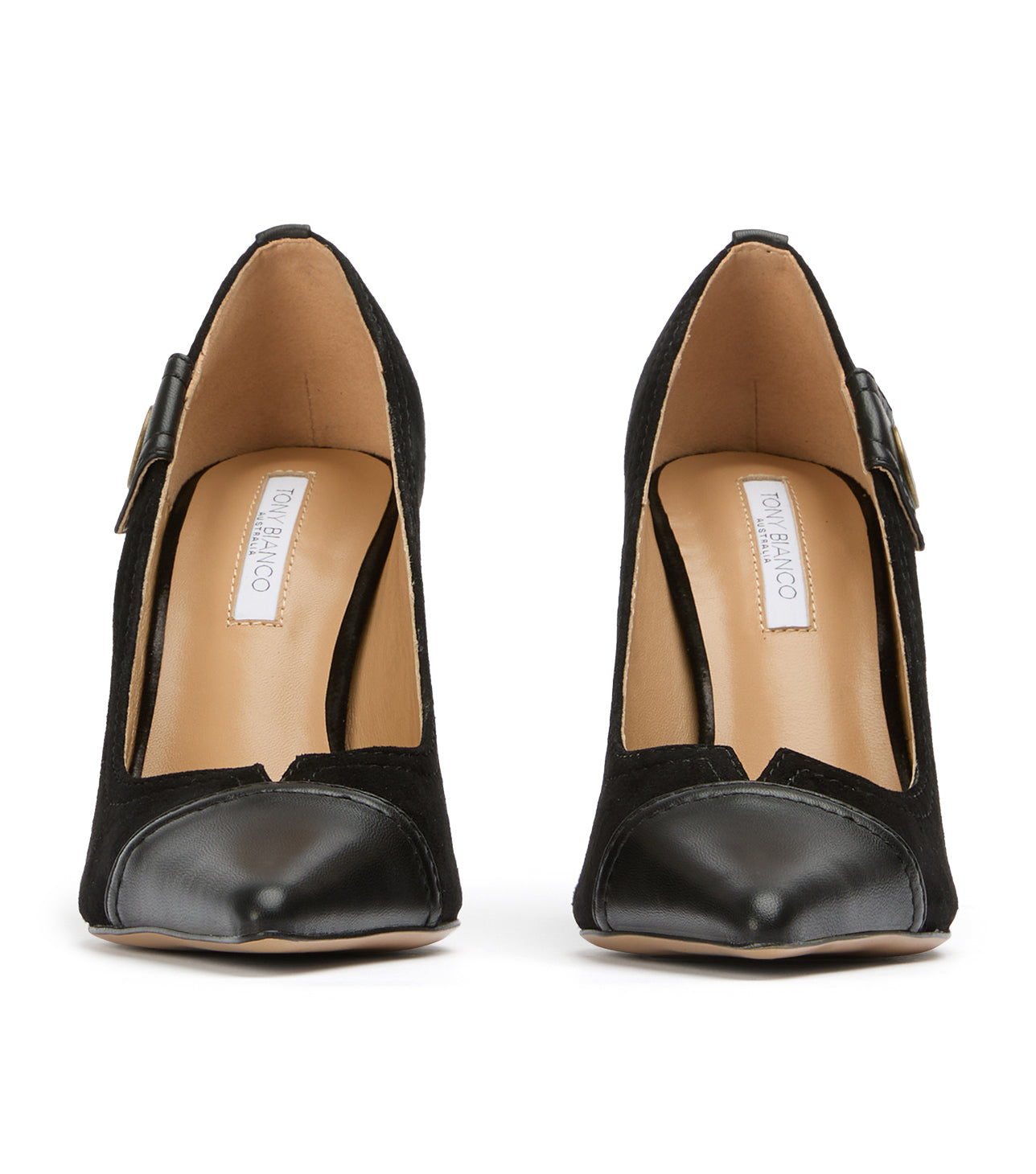 New Arrivals Tony Bianco Nessa Black Suede/Black