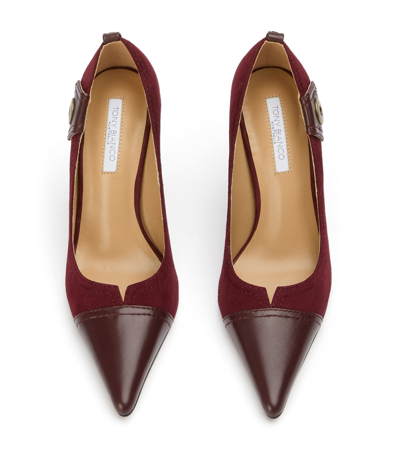 New Arrivals Tony Bianco Nessa Vino Suede/Vino