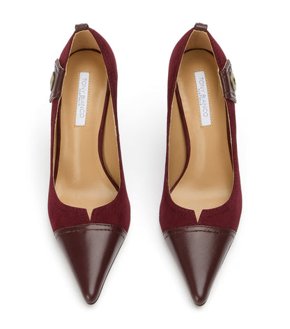 New Arrivals Tony Bianco Nessa Vino Suede/Vino