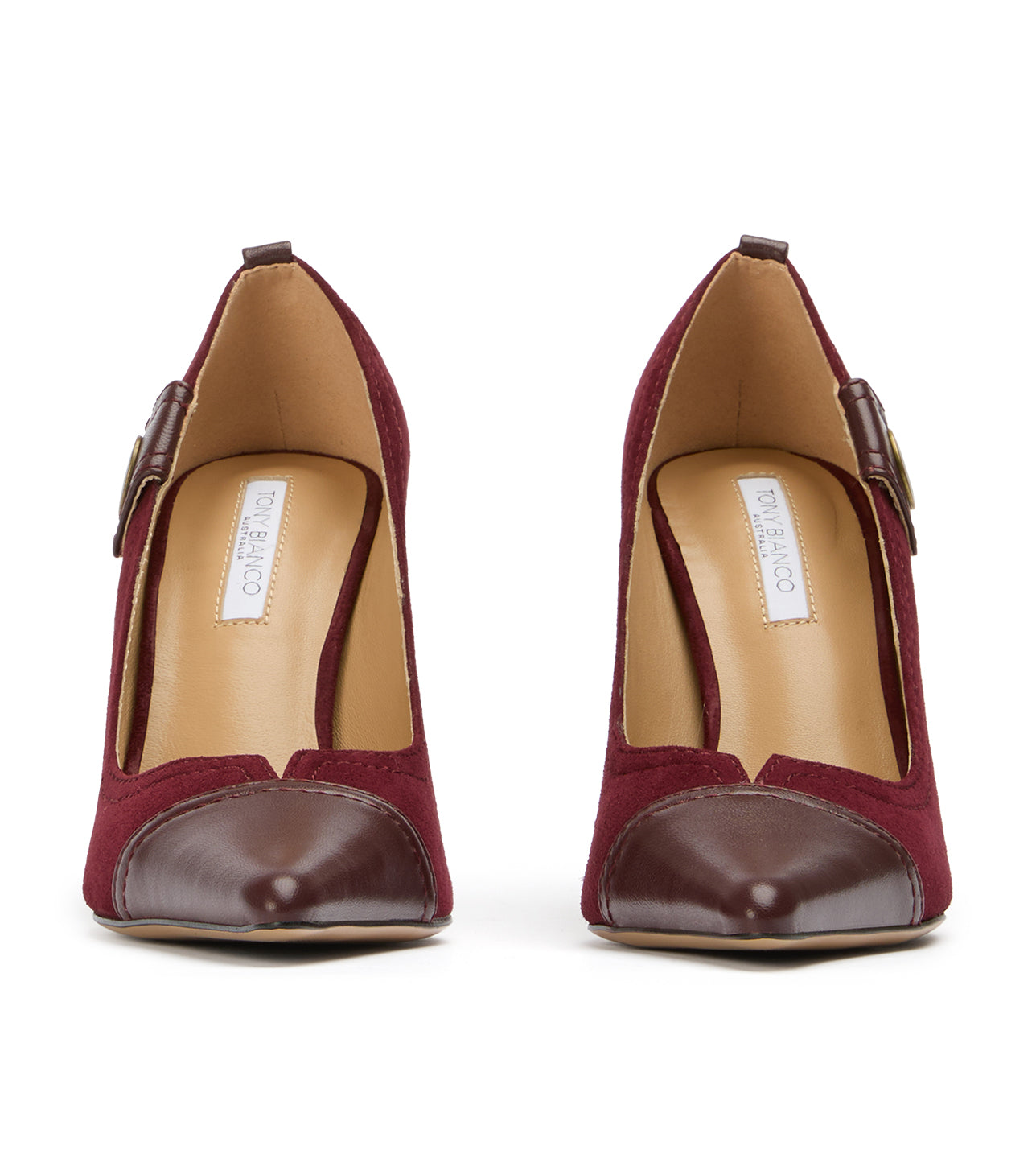 New Arrivals Tony Bianco Nessa Vino Suede/Vino