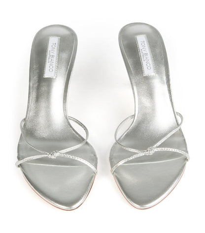 New Arrivals|Heels Tony Bianco Dana Silver Nappa Metallic