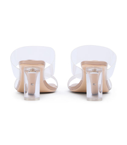 Heels Tony Bianco Sabelle Clear Vynalite/Skin Capretto Heels