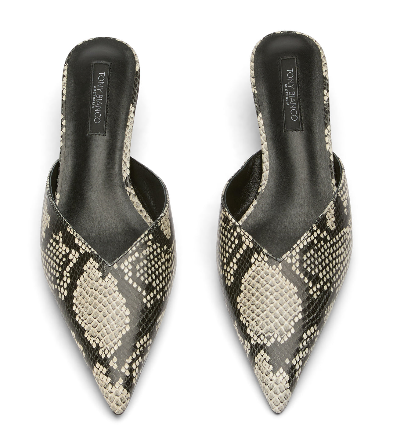 Heels Tony Bianco Connie Ecru Snake