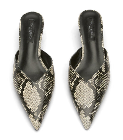Heels Tony Bianco Connie Ecru Snake