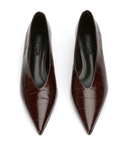 Heels Tony Bianco Cherry Vino Croco