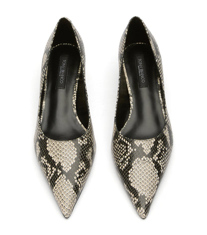 Heels Tony Bianco Cameo Ecru Snake