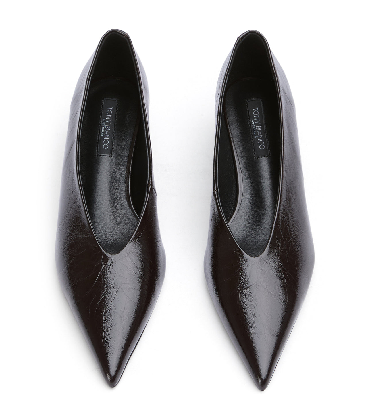 Heels Tony Bianco Cherry Choc Crinkle