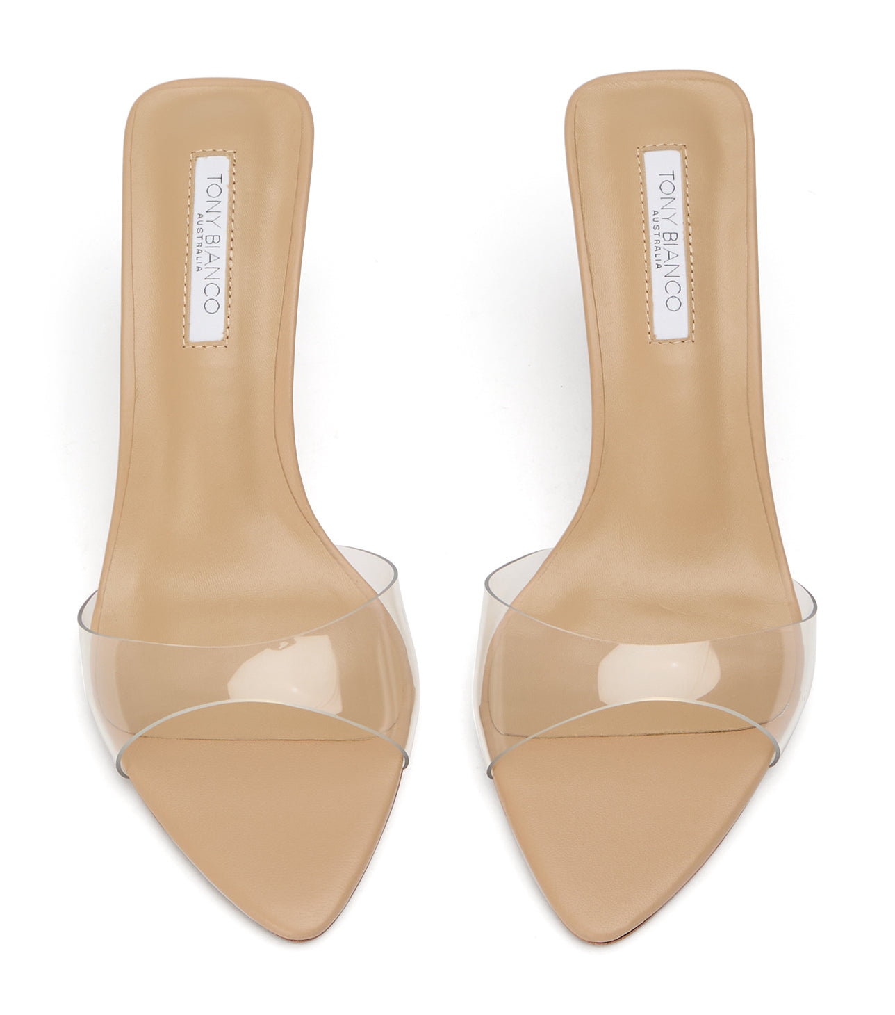 Heels Tony Bianco Hallie Clear Vinylite/Skin