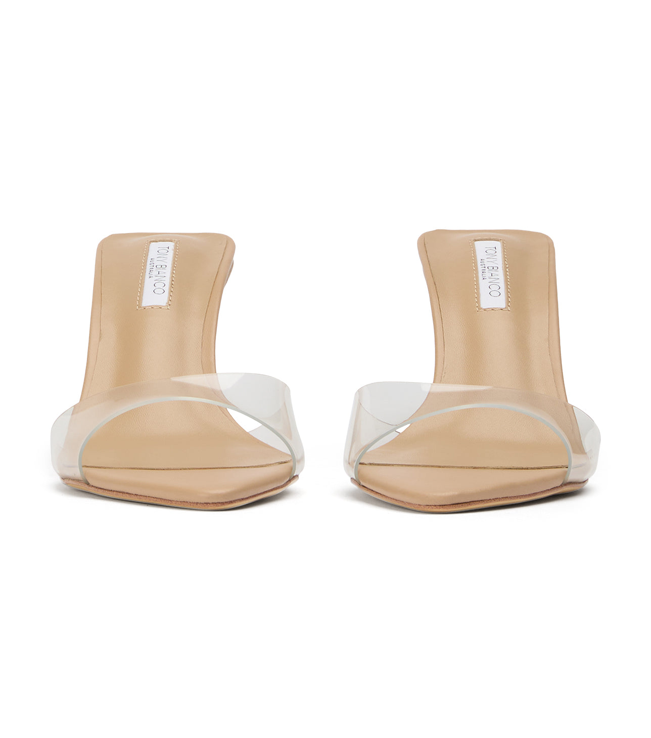 Heels Tony Bianco Hallie Clear Vinylite/Skin