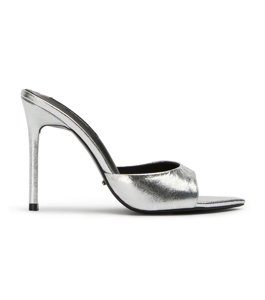 Heels|New Arrivals Tony Bianco Malibu Silver Vintage Metal Heels