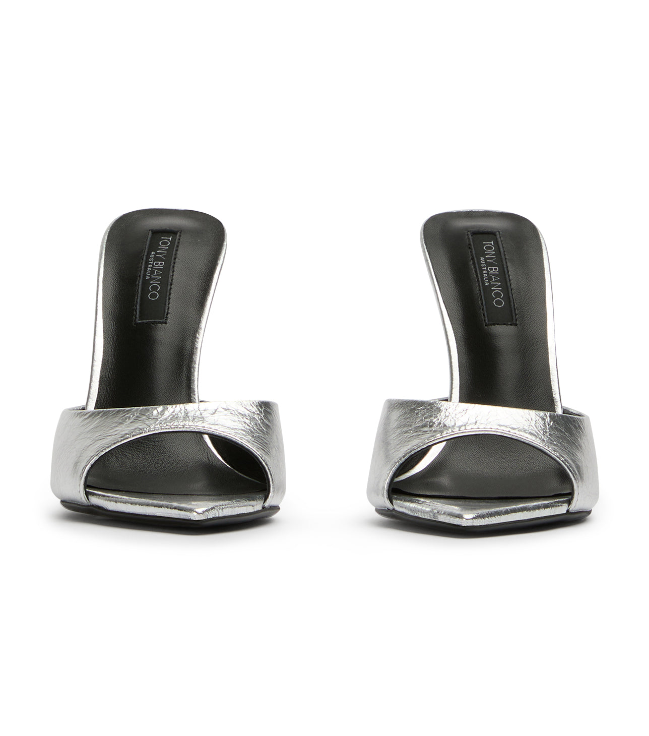Heels|New Arrivals Tony Bianco Malibu Silver Vintage Metal Heels