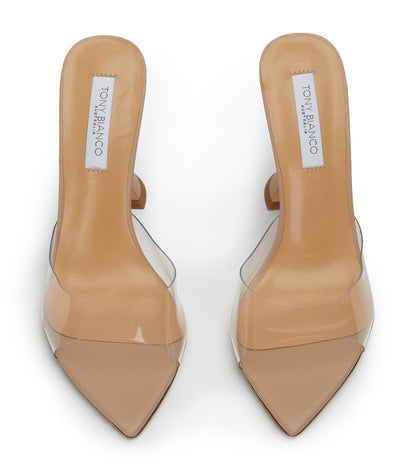 Heels|New Arrivals Tony Bianco Marcel Clear Vinylite/Skin Heels