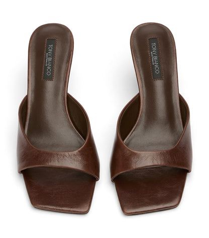 Heels Tony Bianco Robbie Choc Vintage