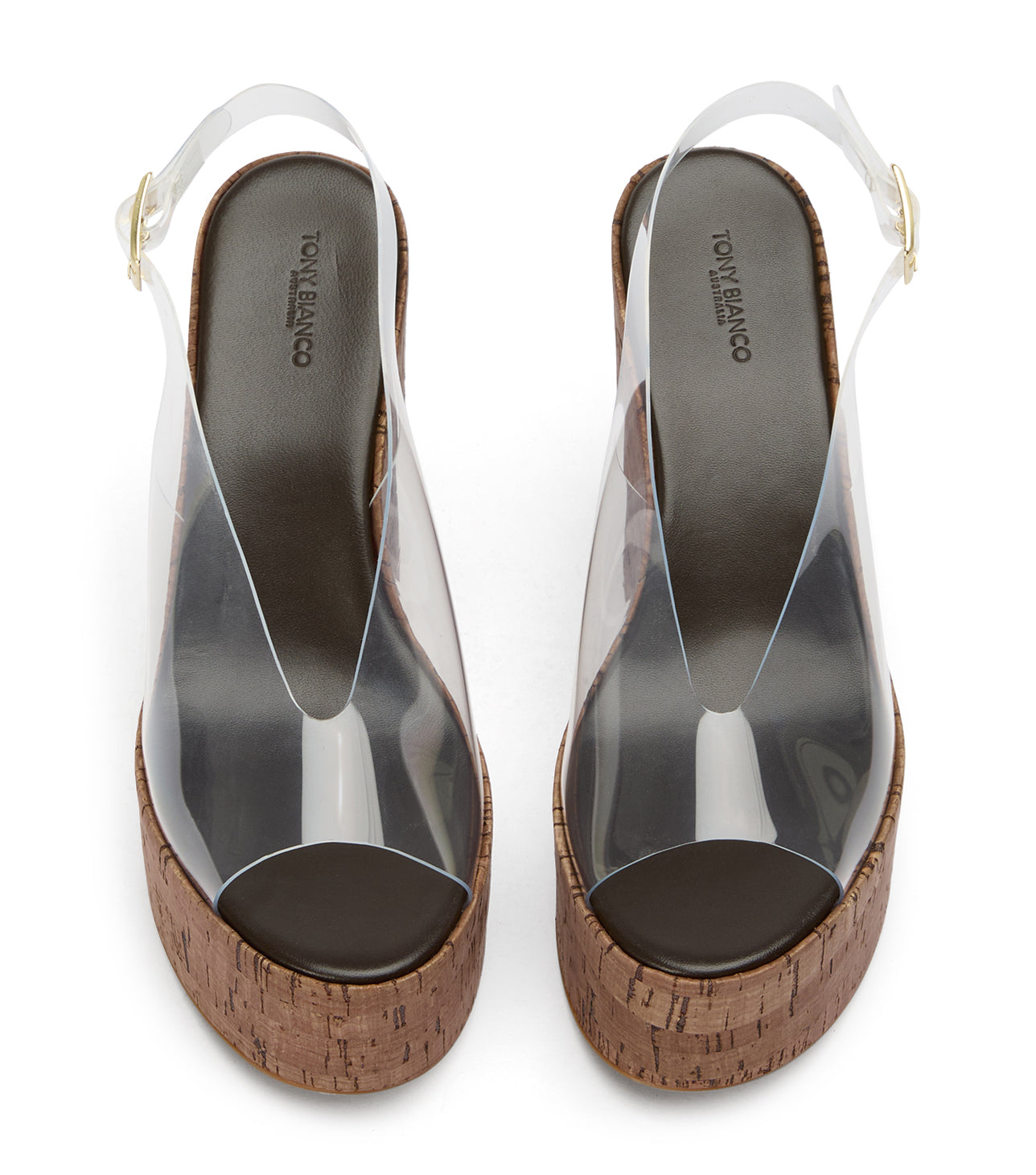 Heels Tony Bianco Valerie Clear Vinylite