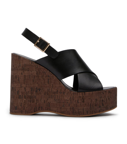 Heels Tony Bianco Vogue Black Como Wedges