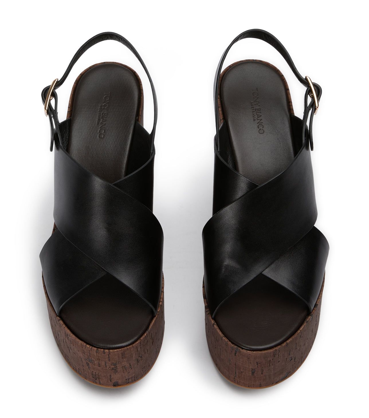 Heels Tony Bianco Vogue Black Como Wedges