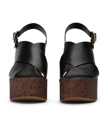 Heels Tony Bianco Vogue Black Como Wedges