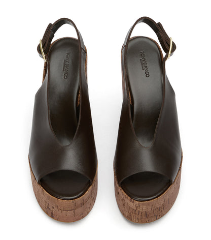 Heels Tony Bianco Valerie Chocolate Nappa