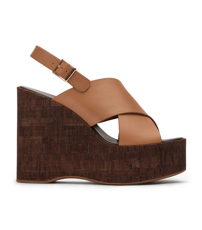 Heels Tony Bianco Vogue Tan Como Wedges