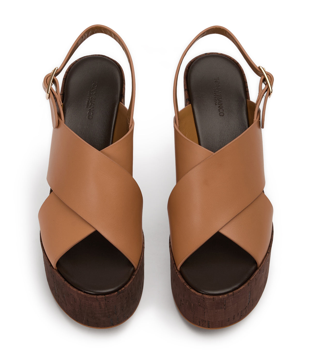 Heels Tony Bianco Vogue Tan Como Wedges