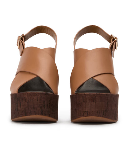 Heels Tony Bianco Vogue Tan Como Wedges