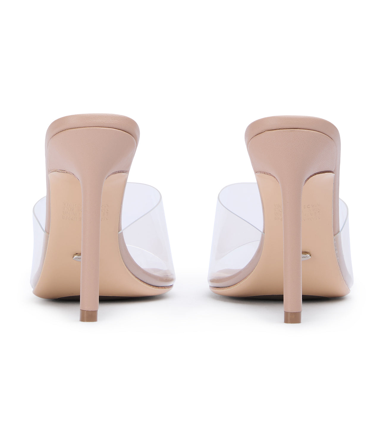 Heels Tony Bianco Marley Clear Vinylite/Skin Heels